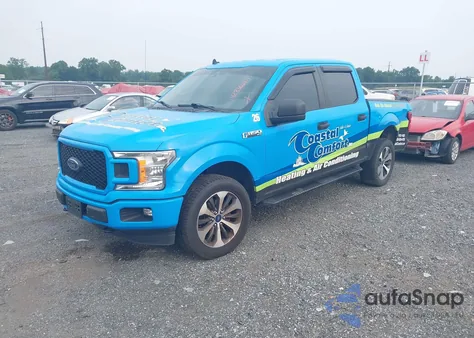 2020 Ford F150 Supercrew из США, поврежденный, VIN 1FTEW1EP2LFB43338